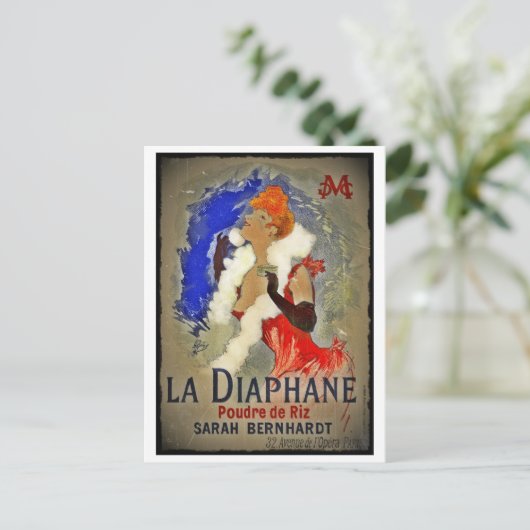 La Diaphane Poudre de Riz Briefkaart (Staand voorkant)