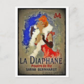 La Diaphane Poudre de Riz Briefkaart (Voorkant)