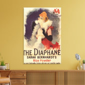 La Diaphane Woman Powdering Face Promo Poster Canvas Afdruk (Insitu (Woonkamer))
