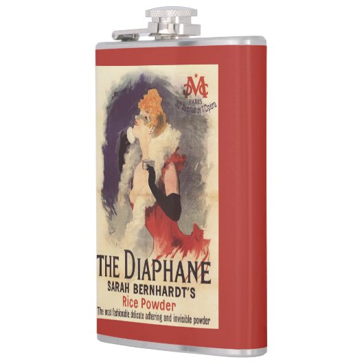 La Diaphane Woman Powdering Face Promo Poster Heupfles (Links)