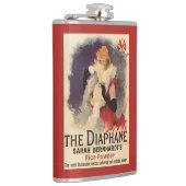 La Diaphane Woman Powdering Face Promo Poster Heupfles (Rechts)