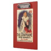 La Diaphane Woman Powdering Face Promo Poster Klembord (Links)