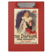 La Diaphane Woman Powdering Face Promo Poster Klembord (Voorkant)