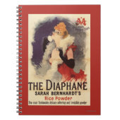 La Diaphane Woman Powdering Face Promo Poster Notitieboek (Voorkant)
