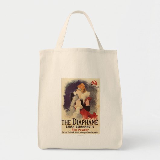 La Diaphane Woman Powdering Face Promo Poster Tote Bag (Voorkant)