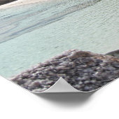 La Digue, Seychellen, Beach, Rocks Poster (Hoek)