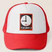 LA Dinsdags Hoed Trucker Pet (Voorkant)