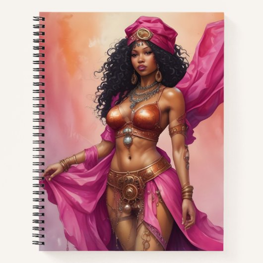 La Diosa de Vapor Notitieboek (Voorkant)