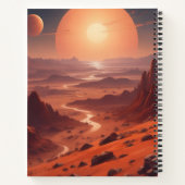 La Diosa Roja de Marte Notitieboek (Achterkant)