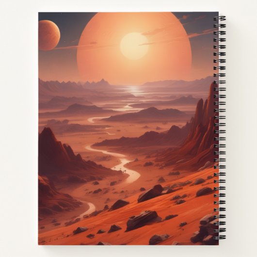 La Diosa Roja de Marte Notitieboek (Achterkant)