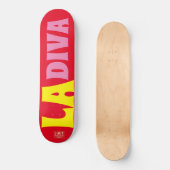 LA DIVA Skateboard (Voorkant)