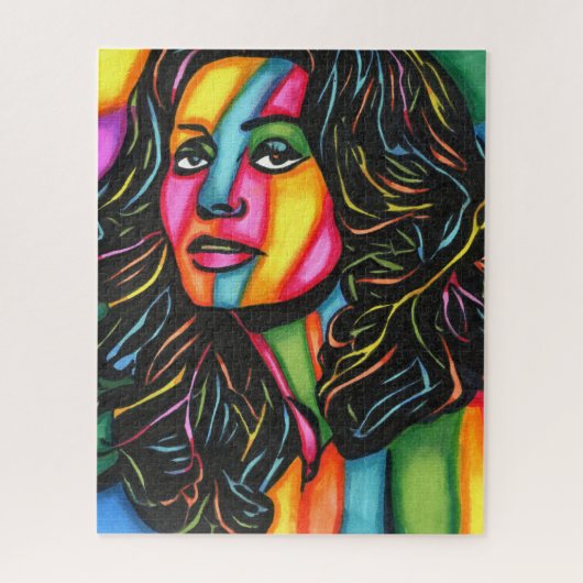 La Dolce Espressione originele abstracte vrouw kun Legpuzzel (Verticaal)