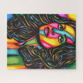 La Dolce Espressione originele abstracte vrouw kun Legpuzzel (Horizontaal)