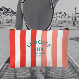 La Dolce Vita Amalfi Coast Cabana Stripe Etui