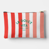 La Dolce Vita Amalfi Coast Cabana Stripe Etui (Achterkant)