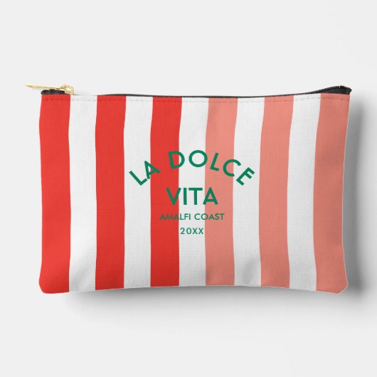 La Dolce Vita Amalfi Coast Cabana Stripe Etui (Voorkant)