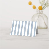La Dolce Vita Blauw Gestreepte Gevouwen Plaats Kaa Plaatskaartje (Achterkant)