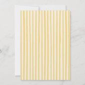 La Dolce Vita Bridal Shower Invitation Kaart (Achterkant)