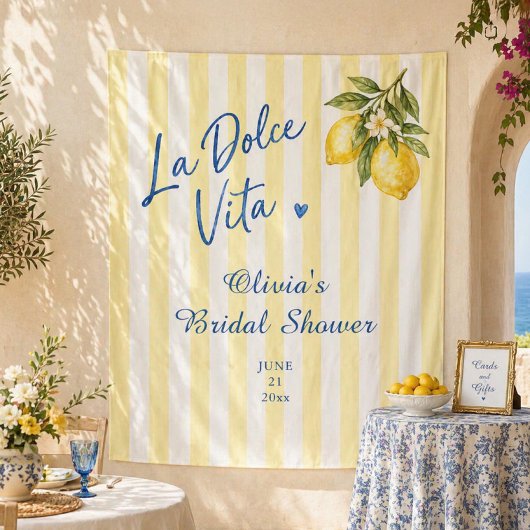 La Dolce Vita Bruidsfeest Wandkleed