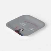 La Dolce Vita bruiloft Franse inspiratie jaren 194 Papieren Bordje (Gebogen)