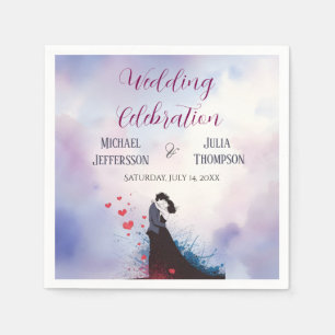 La Dolce Vita bruiloft Franse inspiratie jaren 194 Servet