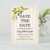 La Dolce Vita Bruiloft Save The Date (Staand voorkant)