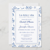 La Dolce Vita Bruiloftsfeest Uitnodiging | Italiaa (Voorkant)