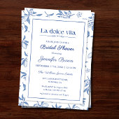 La Dolce Vita Bruiloftsfeest Uitnodiging | Italiaa