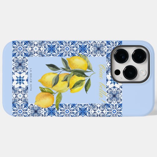 La Dolce Vita Case-Mate iPhone Case (Achterkant (horizontaal))