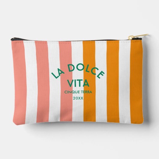 La Dolce Vita Cinque Terra Cabana Stripe Etui (Achterkant)