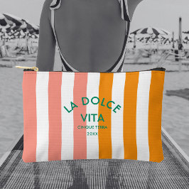 La Dolce Vita Cinque Terra Cabana Stripe Etui