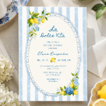 La dolce vita citroenen blauwe hydrangea bruidsdou