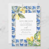 La Dolce Vita Citrus Citrus Bewaar de datum Kaart (Voorkant)