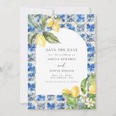 La Dolce Vita Citrus Citrus Bewaar de datum Kaart (Voorkant)