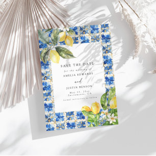 La Dolce Vita Citrus Citrus Bewaar de datum Kaart