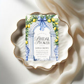 La Dolce Vita Citrus Greenery Vrijgezellenfeest Kaart