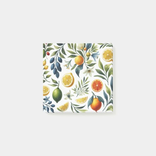La Dolce Vita Citrus Mediterrane charme Post-it® Notes (Voorkant)