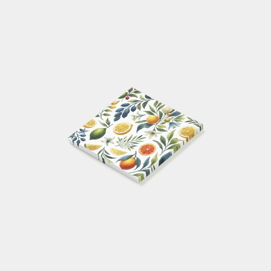 La Dolce Vita Citrus Mediterrane charme Post-it® Notes (Schuin)