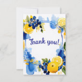 La Dolce Vita- dankkaarten Bedankkaart (Voorkant)