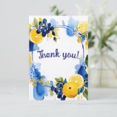 La Dolce Vita- dankkaarten Bedankkaart (Staand voorkant)