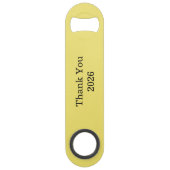 La Dolce Vita Flesopener Bar sleutel Speed Flessenopener (Achterkant)