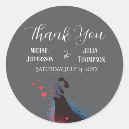 La Dolce Vita Franse Inspiratie Klassieker jaren 1 Ronde Sticker