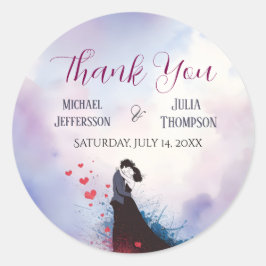 La Dolce Vita Franse Inspiratie Klassieker jaren 1 Ronde Sticker