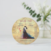 La Dolce Vita Franse Inspiratie Klassieker jaren 1 Save The Date (Staand voorkant)