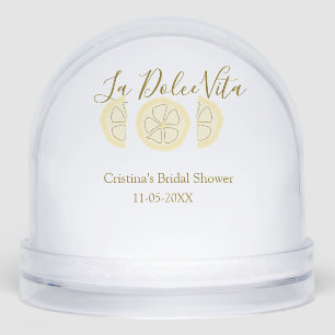 La Dolce Vita gele citroen bruidsdouche pastel bo Sneeuwbol