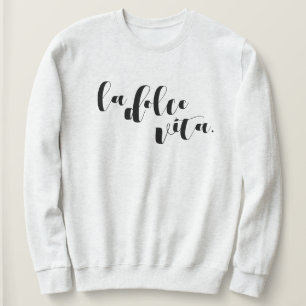 La Dolce Vita Gezellig Gezellig Reis Sweatshirt
