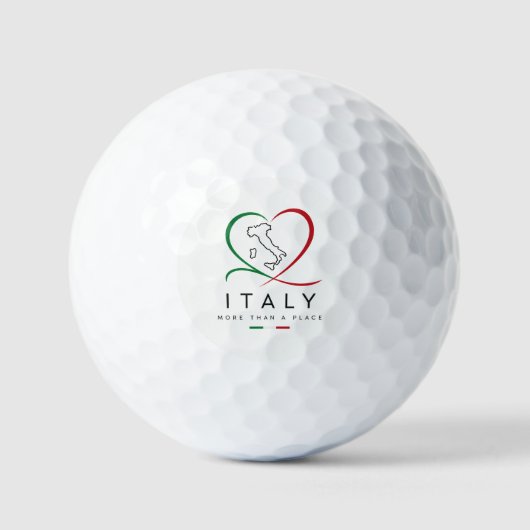 "La Dolce Vita" Golfballen (Voorkant)