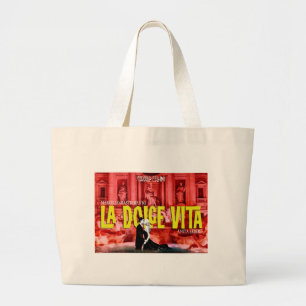 LA DOLCE VITA GROTE TOTE BAG