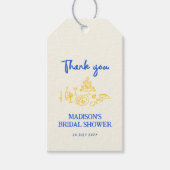 La Dolce Vita Hand Getekende Bruidsdouche Cadeaulabel (Voorkant)