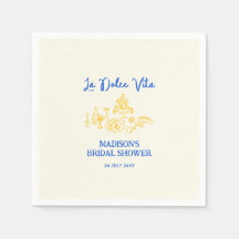 La Dolce Vita Hand Getekende Bruidsdouche